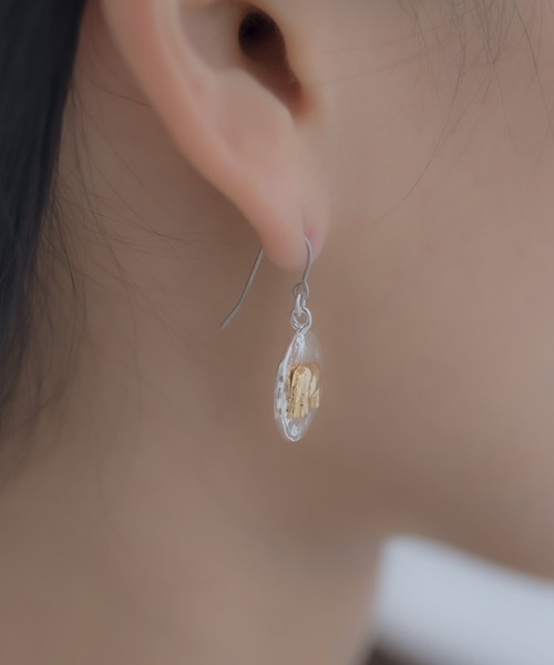 ear PAPILLONNER（イアパピヨネ）の「象コインピアス（ピアス（片耳用）・レディース・シルバー×ゴールド・FREE）」の6枚目の写真