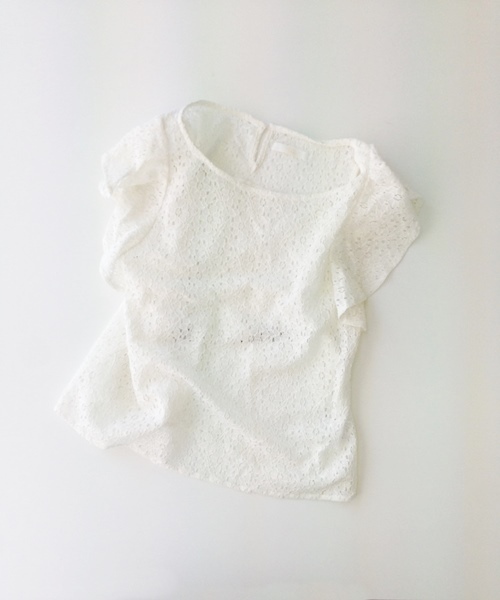 Chico（チコ）の「フリルチュニック（シャツ/ブラウス・レディース・ホワイト/カーキ/その他/その他18・FREE）」の19枚目の写真