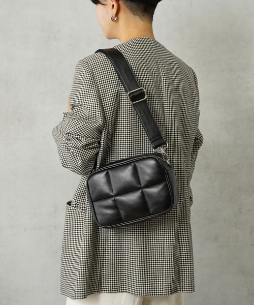 Actually（アクチュアリー）の「3WAY フェイクレザー キルトショルダー