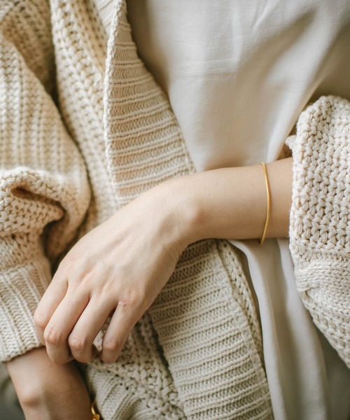 Ops.（オプス）の「ブレスレット レディース シルバー925 ゴールド 金属アレルギー対応【VENEC ベネック】（ブレスレット・レディース・シルバー/イエローゴールド・ONE SIZE）」の10枚目の写真