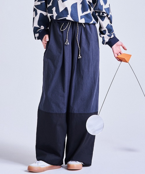 スニュウ　ワイドパンツ sneeuw（スニュウ）の「タックワイドパンツ（その他パンツ
