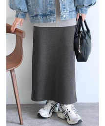 reca（レカ）の「ボンディングリブニットロングスカート（スカート・レディース）」