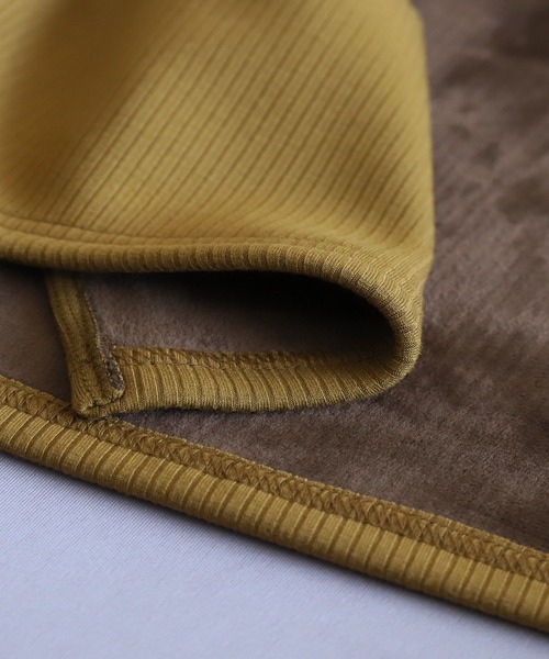 reca（レカ）の「ボンディングリブニットロングスカート（スカート・レディース・ブラック/ブラウン系/オリーブ/チャコールグレー・FREE）」の12枚目の写真