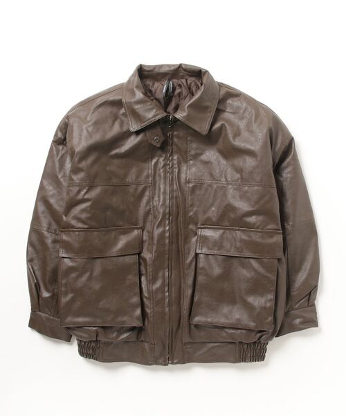 FUNALIVE(ファンアライブ)の「ヴィンテージライク A-2ジャケット(ブルゾン・メンズ・ブラウン/ブラック・L/XL/M)」の17枚目の写真