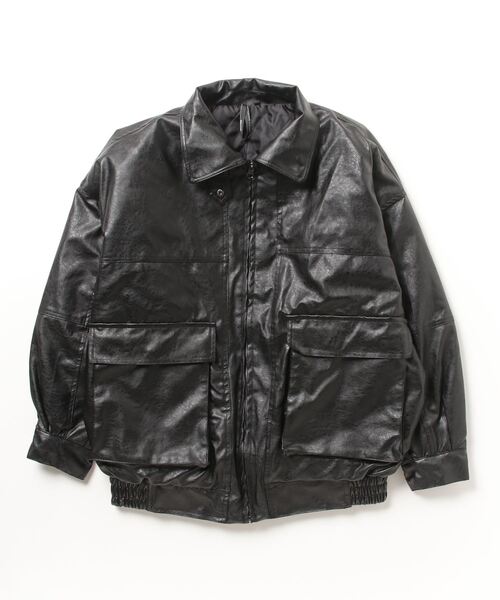 FUNALIVE(ファンアライブ)の「ヴィンテージライク A-2ジャケット(ブルゾン・メンズ・ブラウン/ブラック・L/XL/M)」の16枚目の写真