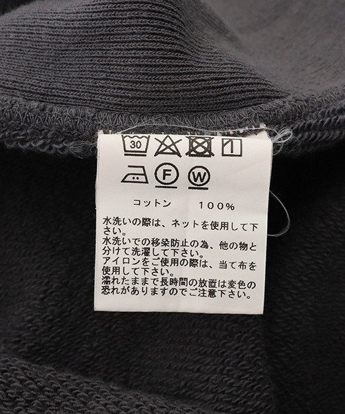 GOLD（ゴールド）の「東洋エンタープライズ GOLD / ゴールド：LOOPWHEEL SWEAT PULLOVER PARKA UNEVEN DYED：23B-GL69226[MUS]（パーカー・メンズ・ヘザーグレー/ブラック・L/M/XL/S）」の14枚目の写真