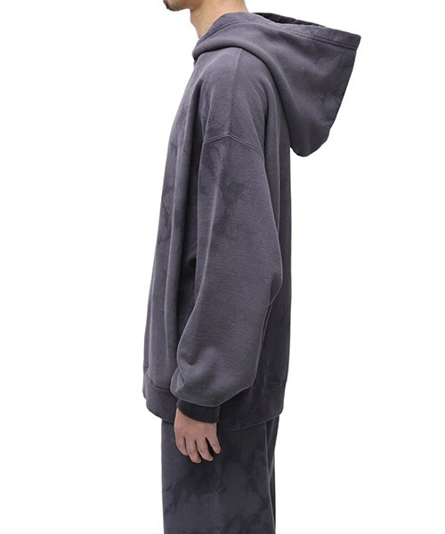 GOLD（ゴールド）の「東洋エンタープライズ GOLD / ゴールド：LOOPWHEEL SWEAT PULLOVER PARKA UNEVEN DYED：23B-GL69226[MUS]（パーカー・メンズ・ヘザーグレー/ブラック・L/M/XL/S）」の16枚目の写真