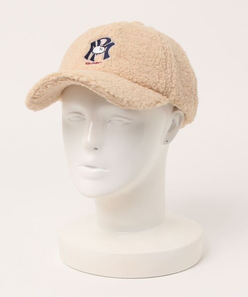 ScoLar(スカラー)の「633303:パリティのいぬ刺繍 ボアキャップ(キャップ・レディース・アイボリー/ブラウン/ブラック・FREE)」の21枚目の写真