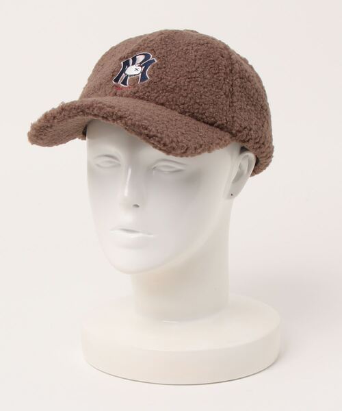 ScoLar(スカラー)の「633303:パリティのいぬ刺繍 ボアキャップ(キャップ・レディース・アイボリー/ブラウン/ブラック・FREE)」の22枚目の写真