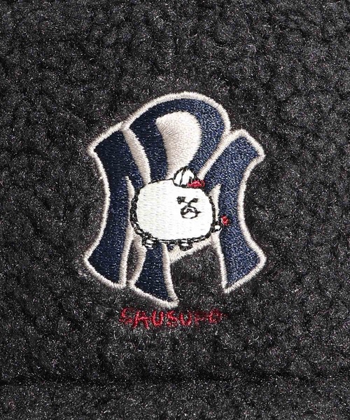 ScoLar(スカラー)の「633303:パリティのいぬ刺繍 ボアキャップ(キャップ・レディース・アイボリー/ブラウン/ブラック・FREE)」の12枚目の写真