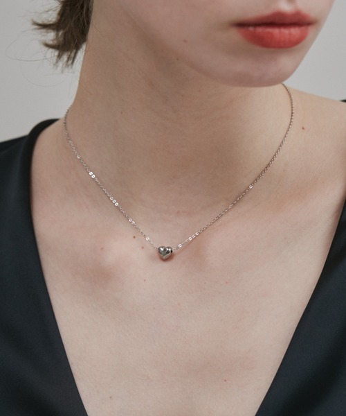 ciite' surgical stainless(シーテサージカルステンレス)の「【 金属アレルギー対応 】 ミニハートネックレス サージカルステンレス 316L(ネックレス・レディース・シルバー/ゴールド・FREE)」の12枚目の写真