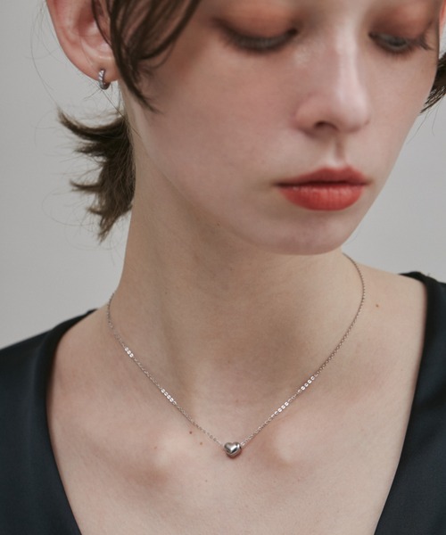 ciite' surgical stainless(シーテサージカルステンレス)の「【 金属アレルギー対応 】 ミニハートネックレス サージカルステンレス 316L(ネックレス・レディース・シルバー/ゴールド・FREE)」の14枚目の写真