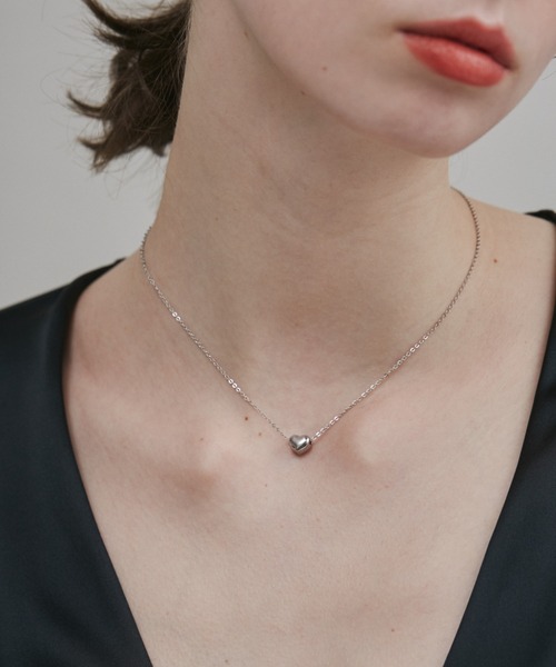 ciite' surgical stainless(シーテサージカルステンレス)の「【 金属アレルギー対応 】 ミニハートネックレス サージカルステンレス 316L(ネックレス・レディース・シルバー/ゴールド・FREE)」の15枚目の写真