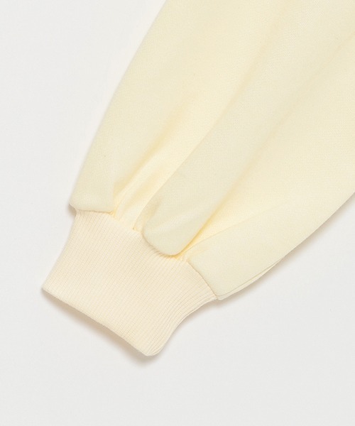 by LOVEiT（バイラビット）の「ハートチェッカーチュニック（スウェット・キッズ・オフホワイト/ブラック/グレー・150cm/160cm/120cm/130cm/140cm）」の8枚目の写真