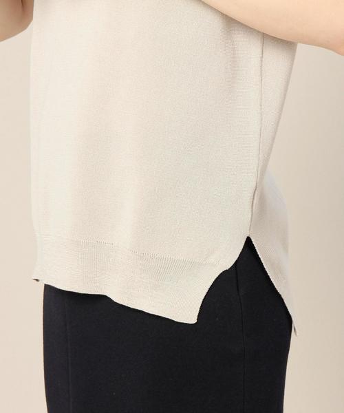 BEAUTY&YOUTH UNITED ARROWS（ビューティーアンドユースユナイテッドアローズ）の「BY コットンナイロンミラノリブベスト◆（ベスト・レディース・ブラック/ライトグレー/ベージュ・フリー）」の13枚目の写真