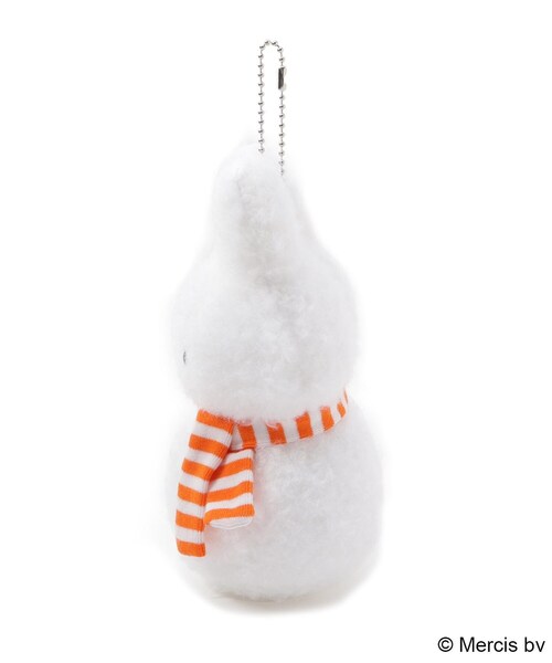 one'sterrace(ワンズテラス)の「◆Dick Bruna miffy ゆきだるまマスコットキーチェーン(その他雑貨・レディース・ホワイト系・99)」の3枚目の写真