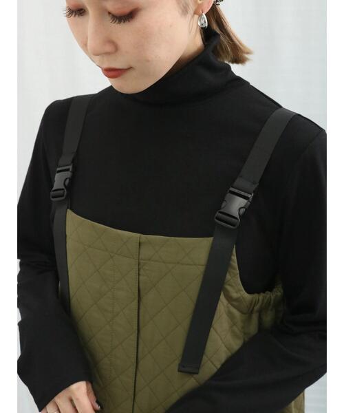 Samansa Mos2 blue（サマンサモスモスブルー）の「【帯電防止】タートルネックプルオーバー（Tシャツ/カットソー・レディース・ブラック/サックスブルー/オフホワイト・F）」の11枚目の写真