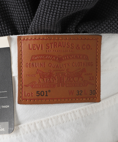 Levi's（リーバイス）の「【LEVI’S(R)/リーバイス(R)】別注 501(R) WHITE L30（デニムパンツ・メンズ・ホワイト・30/32/31/33/34）」の11枚目の写真