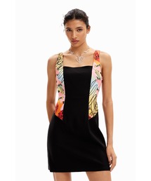 M. Christian Lacroix 蘭モチーフ ミニワンピース