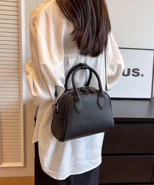 florist（フローリスト）の「【2way】シュリンクレザーかまぼこ型