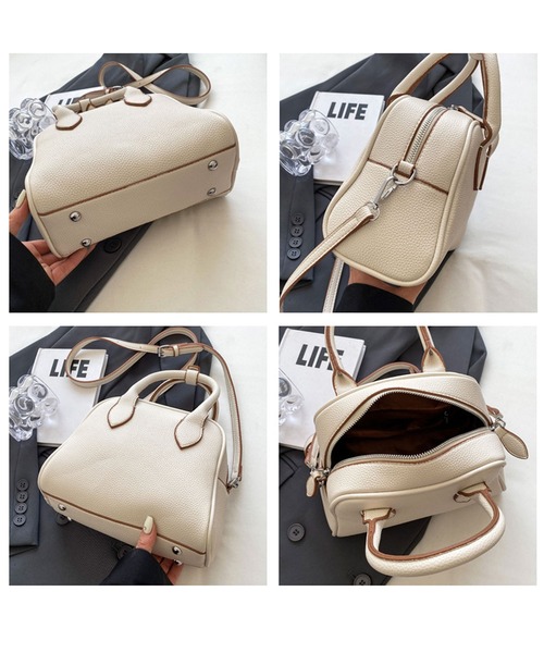 florist（フローリスト）の「【2way】シュリンクレザーかまぼこ型