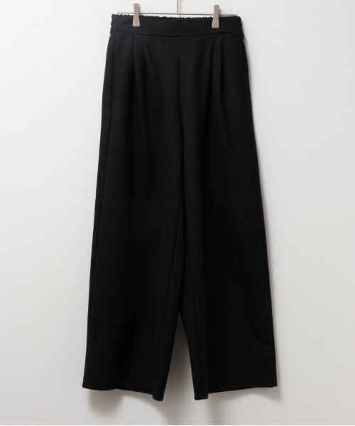 NAVY(ネイビー)の「NAVY サラリ冷感 制菌加工 ワイドパンツ(その他パンツ・レディース・ベージュ系その他/カーキ/ブラック/ブルー・L/M)」の13枚目の写真