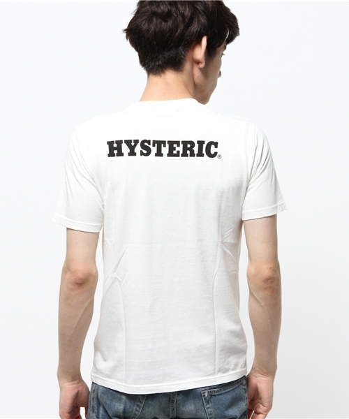 HYSTERIC GLAMOUR（ヒステリックグラマー）の「NOVEMBER 1973 COVER pt T-SH（Tシャツ/カットソー・メンズ・ホワイト/ブルー/ブラック・MEDIUM/SMALL/LARGE）」の11枚目の写真