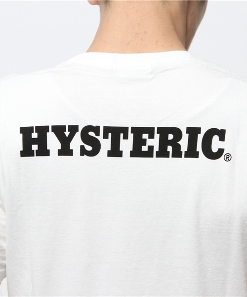 HYSTERIC GLAMOUR（ヒステリックグラマー）の「NOVEMBER 1973 COVER pt T-SH（Tシャツ/カットソー・メンズ・ホワイト/ブルー/ブラック・MEDIUM/SMALL/LARGE）」の5枚目の写真