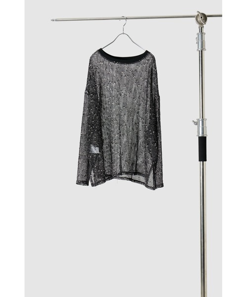 CHIGNON(シニヨン)の「CHIGNON ネップメッシュプルオーバー(Tシャツ/カットソー・レディース・オフホワイト/ブラウン/ブラック・FREE)」の17枚目の写真