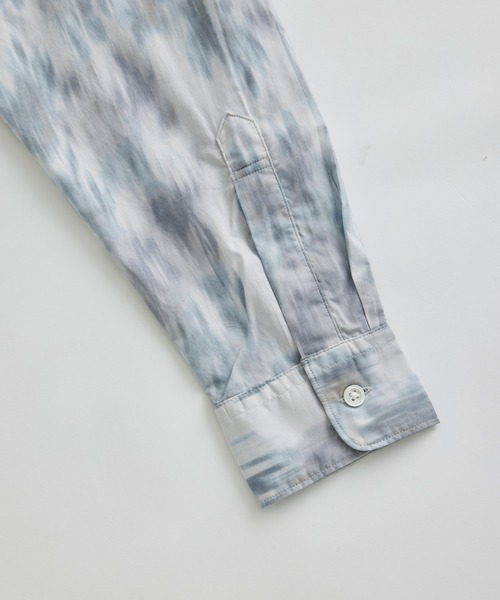 ADAM ET ROPE'(アダムエロペ)の「アソートプリント ビッグシルエット レギュラーカラーシャツ / ロングシーズン着用可能(シャツ/ブラウス・メンズ・スミクロ/グレー系その他/グリーン系その他/ネイビー・L/M)」の9枚目の写真