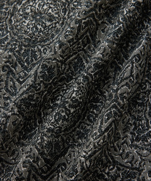 ADAM ET ROPE'(アダムエロペ)の「アソートプリント ビッグシルエット レギュラーカラーシャツ / ロングシーズン着用可能(シャツ/ブラウス・メンズ・スミクロ/グレー系その他/グリーン系その他/ネイビー・L/M)」の14枚目の写真