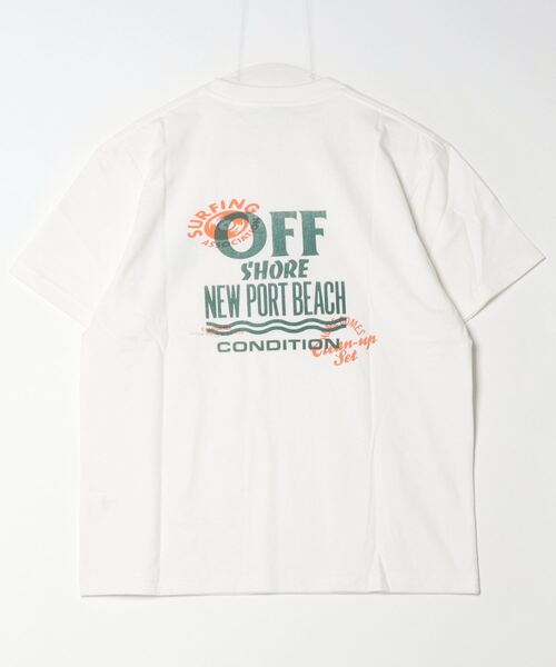 OFFSHORE(オフショア)の「CLASSIC TAG TEE/クラシックタグ ティーシャツ(Tシャツ/カットソー・メンズ・ホワイト/ミント・M/L/XL/S)」の13枚目の写真