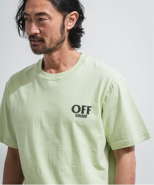 OFFSHORE(オフショア)の「CLASSIC TAG TEE/クラシックタグ ティーシャツ(Tシャツ/カットソー・メンズ・ホワイト/ミント・M/L/XL/S)」の16枚目の写真
