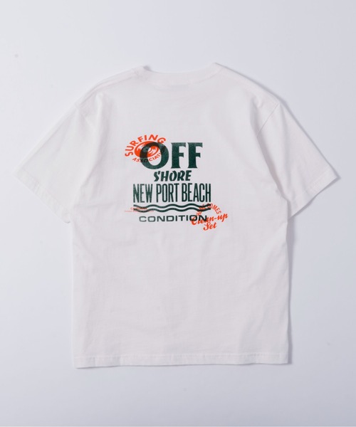 OFFSHORE(オフショア)の「CLASSIC TAG TEE/クラシックタグ ティーシャツ(Tシャツ/カットソー・メンズ・ホワイト/ミント・M/L/XL/S)」の17枚目の写真