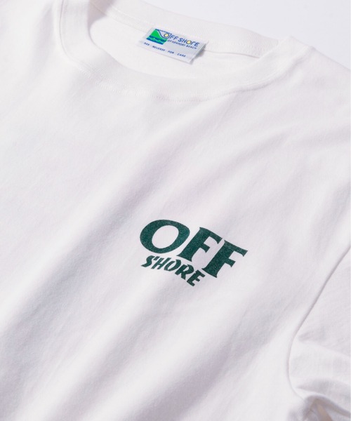 OFFSHORE(オフショア)の「CLASSIC TAG TEE/クラシックタグ ティーシャツ(Tシャツ/カットソー・メンズ・ホワイト/ミント・M/L/XL/S)」の19枚目の写真
