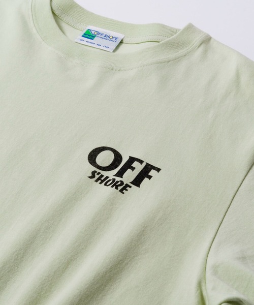 OFFSHORE(オフショア)の「CLASSIC TAG TEE/クラシックタグ ティーシャツ(Tシャツ/カットソー・メンズ・ホワイト/ミント・M/L/XL/S)」の8枚目の写真