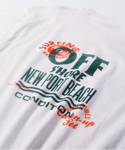 OFFSHORE(オフショア)の「CLASSIC TAG TEE/クラシックタグ ティーシャツ(Tシャツ/カットソー・メンズ・ホワイト/ミント・M/L/XL/S)」の9枚目の写真