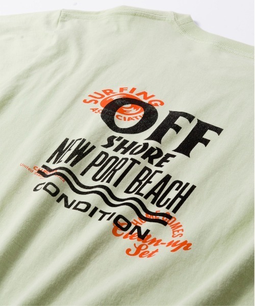 OFFSHORE(オフショア)の「CLASSIC TAG TEE/クラシックタグ ティーシャツ(Tシャツ/カットソー・メンズ・ホワイト/ミント・M/L/XL/S)」の10枚目の写真