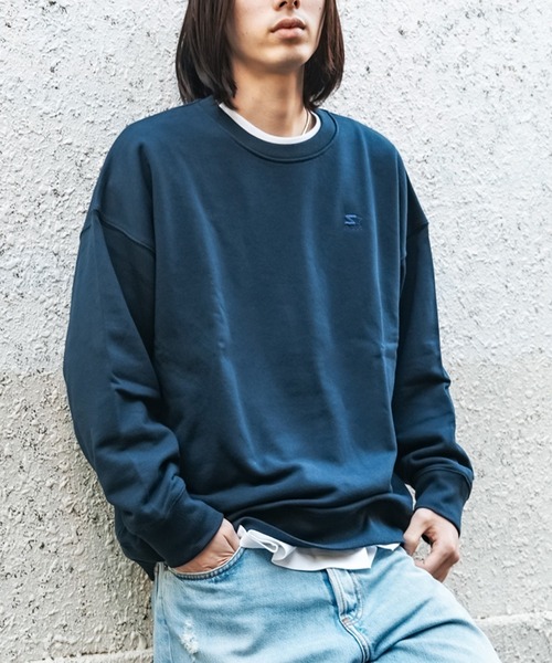 STARTER(スターター)の「【STARTER】1634094 スウェット(スウェット・メンズ・オフホワイト/グレー/ブラック/ネイビー/カーキ・XL/S/M/L)」の1枚目の写真