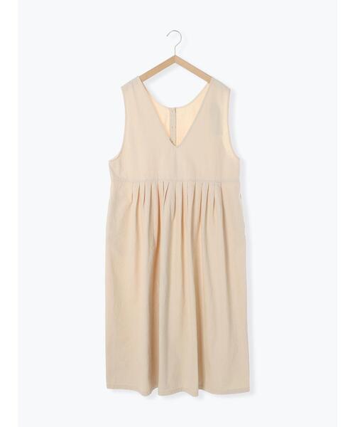 Samansa Mos2(サマンサ モスモス)の「前後着ジャンパースカート(ワンピース・レディース・ブラック/キナリ/ベージュ/ネイビー・F)」の15枚目の写真