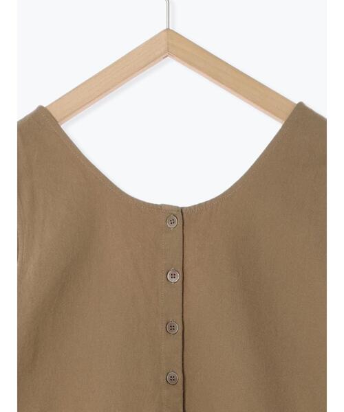 Samansa Mos2(サマンサ モスモス)の「前後着ジャンパースカート(ワンピース・レディース・ブラック/キナリ/ベージュ/ネイビー・F)」の10枚目の写真