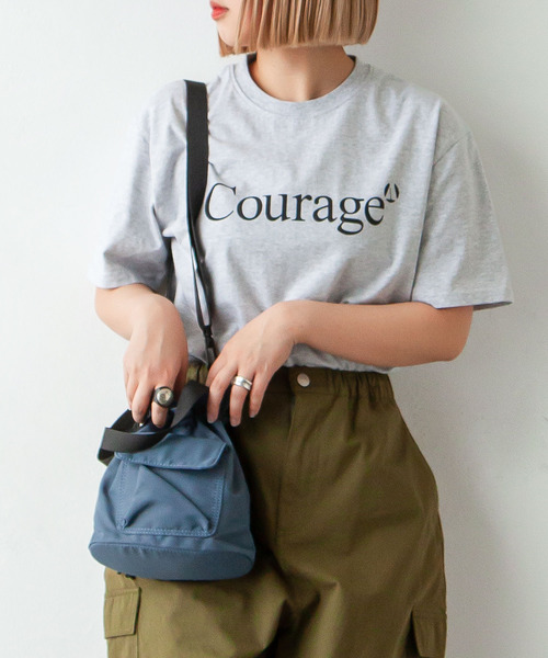 Chillfar（チルファー）の「ナイロンミニ巾着バッグ（ショルダーバッグ・レディース・ブルー/ブラック/アイボリー・FREE）」の19枚目の写真