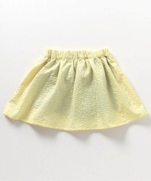 apres les cours（アプレレクール）の「インパンツ付きギャザースカート（スカート・キッズ・チェック/インディゴブルー/イエロー/ピンク/サックスブルー・80/90/100/110/120/130/140）」の12枚目の写真