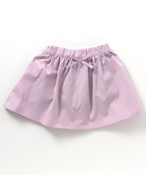 apres les cours（アプレレクール）の「インパンツ付きギャザースカート（スカート・キッズ・チェック/インディゴブルー/イエロー/ピンク/サックスブルー・80/90/100/110/120/130/140）」の22枚目の写真