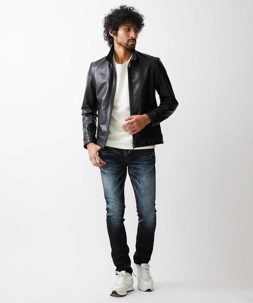 2024年モデル】ラムレザーブルゾン（ブルゾン）｜MICHEL KLEIN HOMME