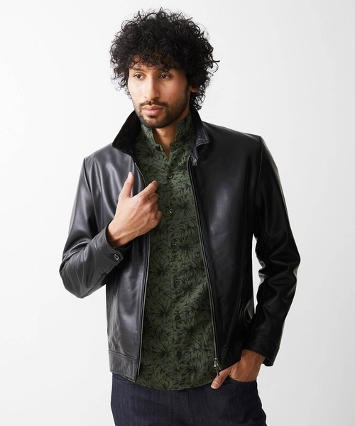 2024年モデル】ラムレザーブルゾン（ブルゾン）｜MICHEL KLEIN HOMME