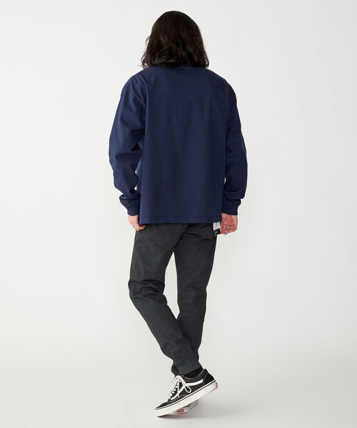 SHIPS（シップス）の「SHIPS: ストレッチ ツイル ジョガー パンツ（その他パンツ・メンズ・ブラック/チャコールグレー/グレー/オフホワイト・SMALL/X-LARGE/LARGE/MEDIUM）」の6枚目の写真