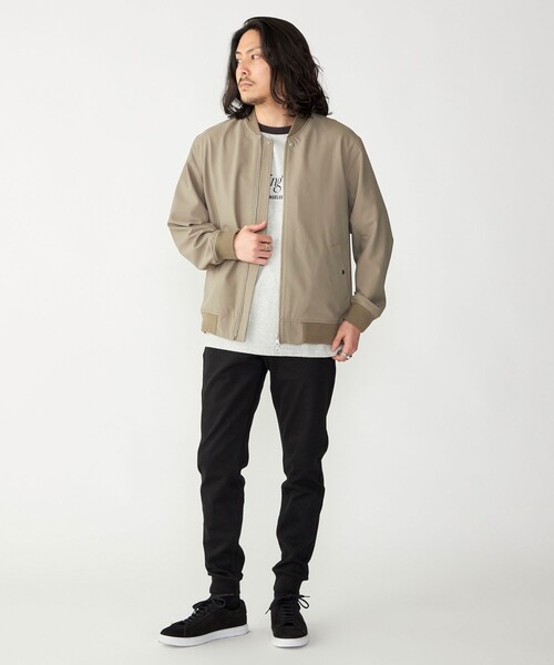 SHIPS（シップス）の「SHIPS: ストレッチ ツイル ジョガー パンツ（その他パンツ・メンズ・ブラック/チャコールグレー/グレー/オフホワイト・SMALL/X-LARGE/LARGE/MEDIUM）」の10枚目の写真