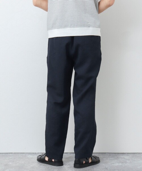 NOLLEY’S(ノーリーズ)の「《セットアップ対応》【WORK ABOUT】リネンライク ワイドイージーパンツ(その他パンツ・メンズ・ブラック/オリーブ/ダークネイビー・S/M/L)」の20枚目の写真