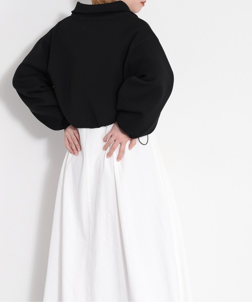 cepo(セポ)の「【セットアイテム】ジップニットカーディガン+ワンピース アンサンブル(ワンピース・レディース・ミント/オフホワイト/ブラック・M)」の16枚目の写真